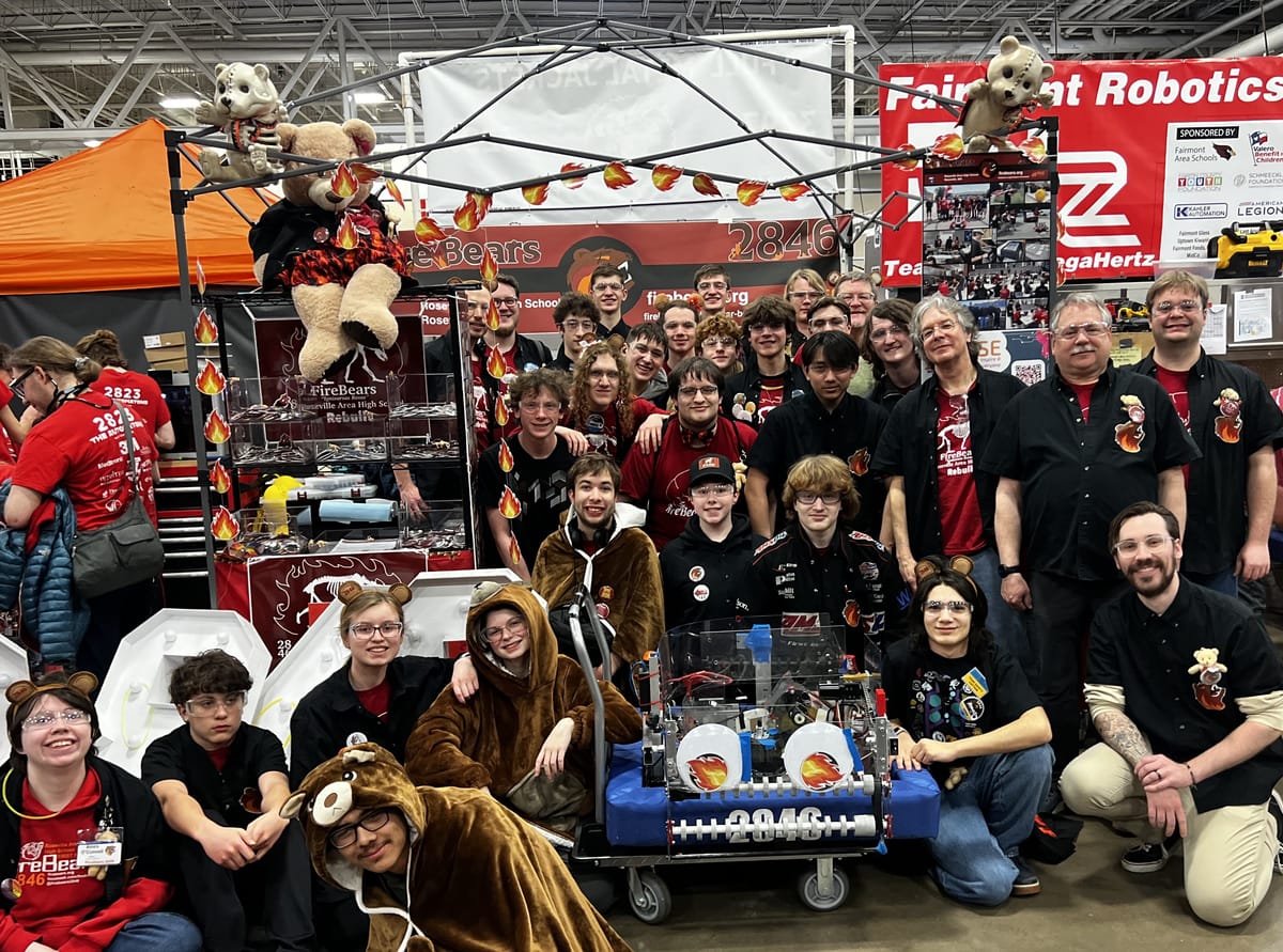 Roseville robotics team finishes third, wins Team Spirit Award, in Duluth