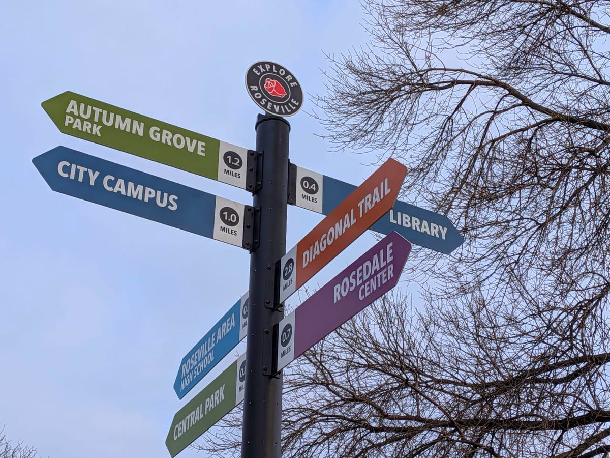 Wayfinding Around Roseville