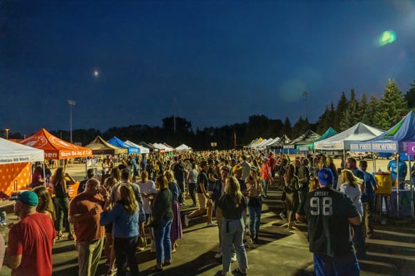 Sipping drinks under the stars to raise money for parks
