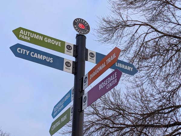 Wayfinding Around Roseville